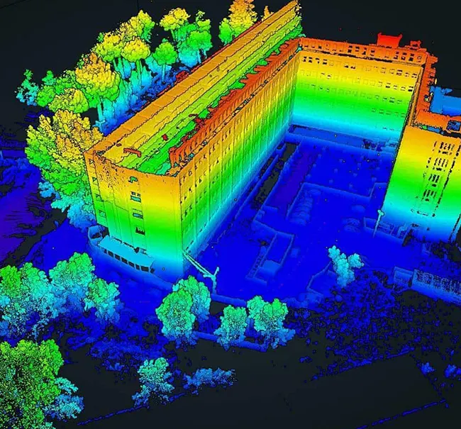 lidar skeniranje